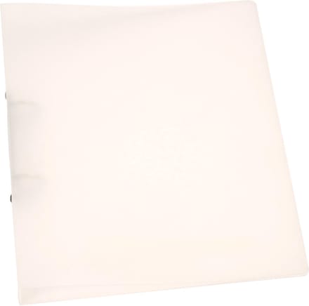 Q-CONNECT ringmap, PP, 2 ringen, 25 mm, transparant 12 stuks