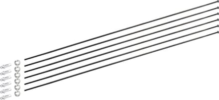 DT Swiss spaakkit PR1600 Dicut 21 voor+achter zwart