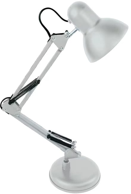 Avide LED Bureaulamp - Klassiek en Industrieel - max 60W - E27 Fitting - 100-240V - Wit