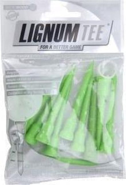 Lignum Golf Tees 72 mm 12 stuks (lime)