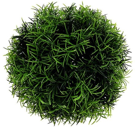 Grasbal groene decoratieve bal kunst Ø15cm 1 stuk