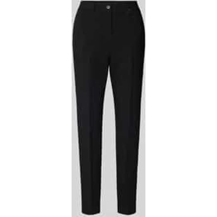 Pantalon met persplooien, model 'PETRA'