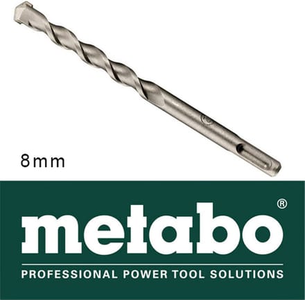Metabo 626182000 Hamerboor 1 stuks 8 mm Gezamenlijke lengte 160 mm SDS-Plus 1 stuk(s)