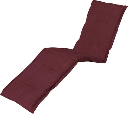 Madison - Tuinkussen - Ligbedkussen - 200cm x 60cm - Panama Bordeaux