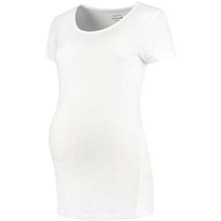 Prénatal zwangerschaps T-shirt White S Dames
