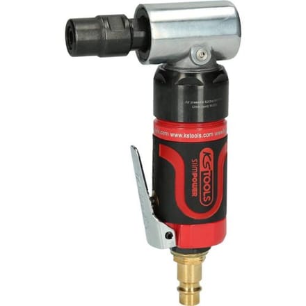 SlimPOWER - mini-pneumatische haakse slijper - 19.000 rpm - Ergonomisch ontwerp