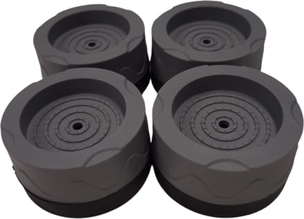 Doodadeals® 8-Pack Basic Wasmachine Dempers - Wasmachine Verhoger - Anti-trillingsmat Wasmachine - Meubelverhoger - Trilmat Wasmachine - 8 stuks