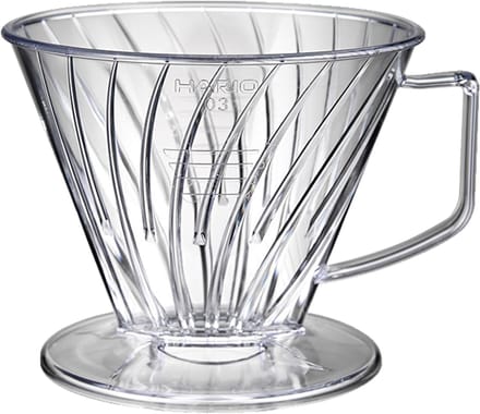 HARIO Pegasus Dripper - 03 Size - Kunststof - Transparant - Koffiefilter