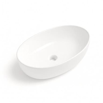 DutchLine – Ellips Waskom – Glans Wit