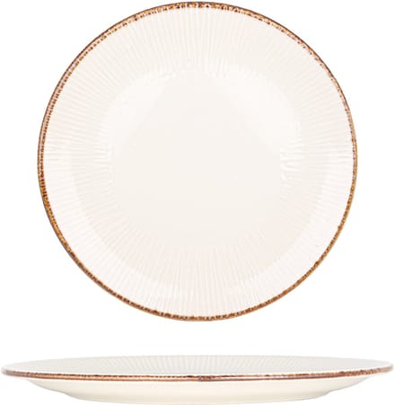 By Bone Dinerbord - Grace - Porselein - 27 cm - set van 6