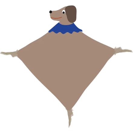 Mini hond knuffel van biologisch katoen OYOY Living Design