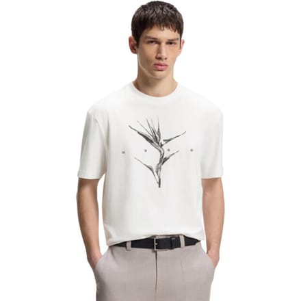 relaxed fit T-shirt van puur katoen model 'DARISE'