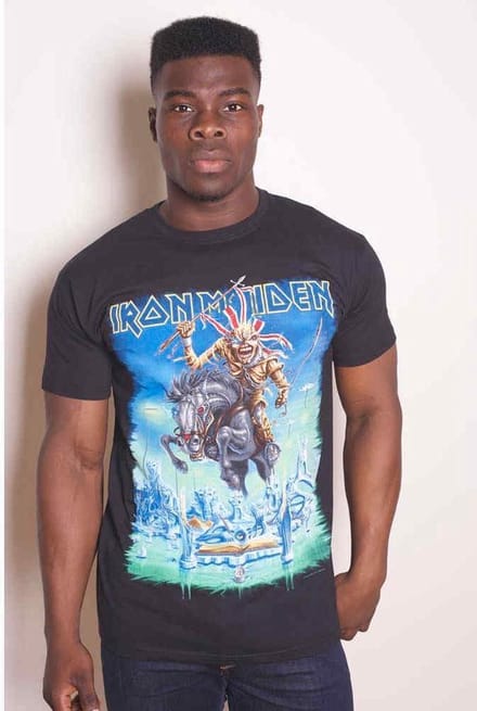 Iron Maiden - Tour Trooper Heren Tshirt - XL - Zwart