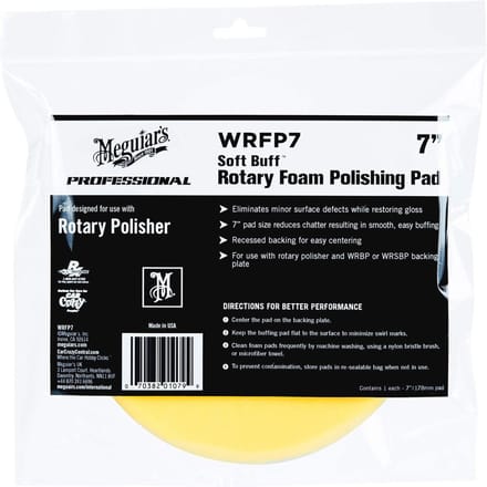 Professionele 7" Polijstpad voor Rotatiepolermachines