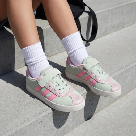 Adidas VL Court 3.0 Sneakers groen Leer - Dames