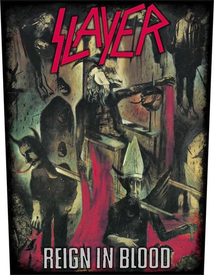 Slayer - Reign In Blood Rugpatch - Multicolours