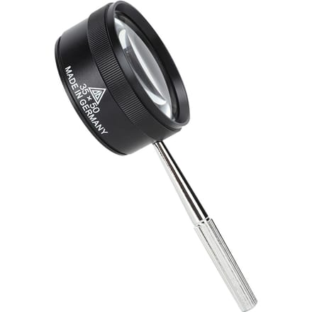 35X 50mm Draagbare Handheld Vergrootglas Vergrootglas met Handvat voor Sieraden Identificatie Lezen