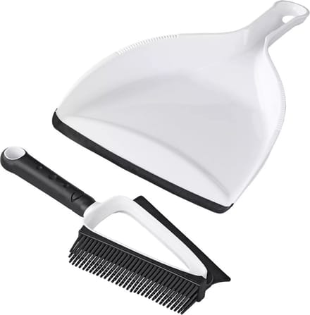 ProPlus Mini Stoffer en Blik - Siliconen Borstel en Rubber Lip - Compact en Handig