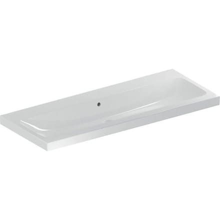 Geberit iCon Light washbasin 120 cm without tap hole, with overflow 501.837.00.3