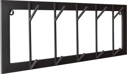 LOFT42 Industry Kapstok – Metaal - Zwart – 10 haken