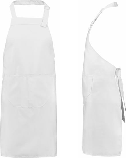 Benza Kookschort Keukenschort - Wit - 75 x 85 cm