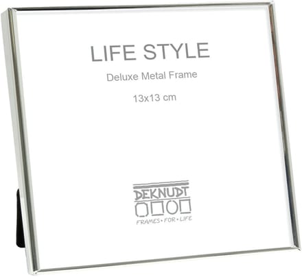 Deknudt Frames fotolijst S58MS1 - zilver - metaal - 13x13 cm