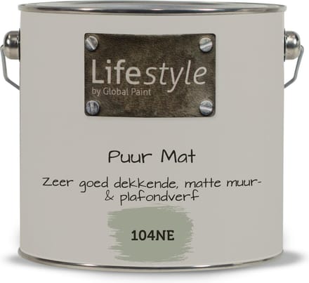 Lifestyle Puur Mat - Muurverf - 104NE - 2.5 liter