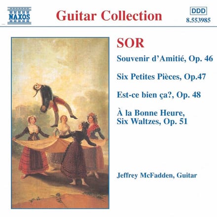 Jeffrey McFadden - Sor: Souvenir D'Amitie (CD)