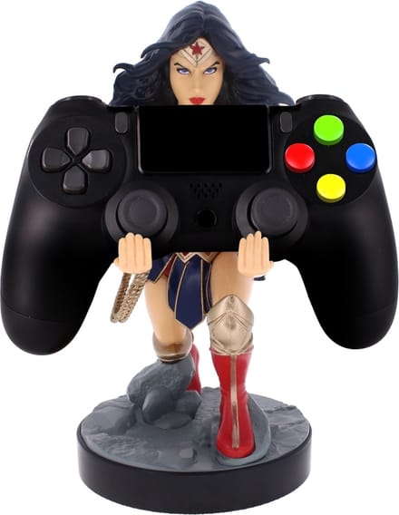 Cable Guy Wonder Woman telefoon en game controller houder met usb oplaadkabel