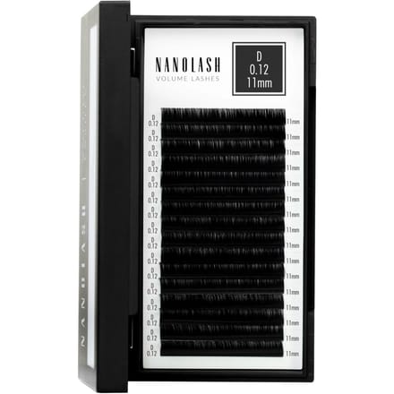 Nanolash Volume Lashes Nepwimpers - 0.12 D 11mm - 16 stuks