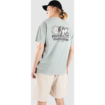 Quiksilver Wake Up World T-Shirt blauw