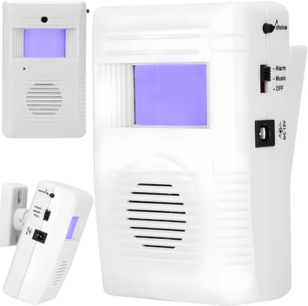 Dailygoody - Draadloze Bewegingsdetector met Alarm voor Binnen en