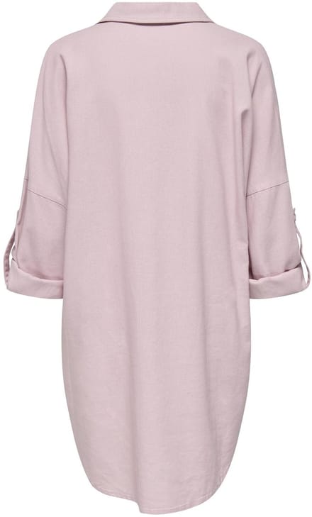 ONLY - ONLCARO 3/4 LINEN BL TUNIC CC PNT - Dames - Blouses