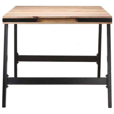vidaXL - Eettafel - 180x90x76 - cm - massief - mangohout