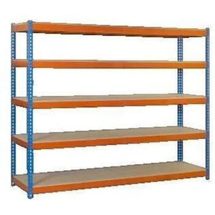 Wandmeubel simonrack Étagère demi-charge 10 étagères bleu/orange