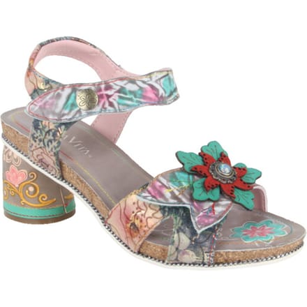 Laura Vita Framboiseo 33 gris dames sandalen gekleed