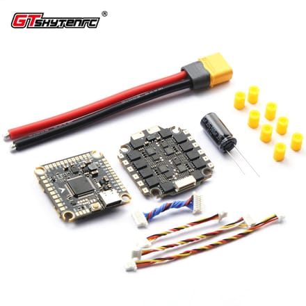 GTSKYTENRC Tracker F405 V2 F4 V3S Vluchtcontroller FC BLS-50A 4-in-1 ESC Stack voor Afstandsbediening FPV zwart
