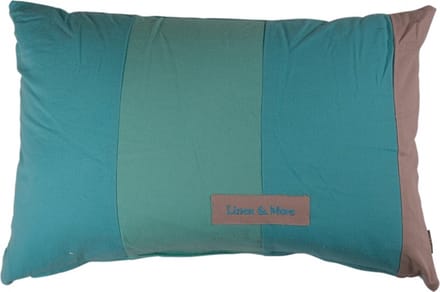 Patchwork Turquoise / Kussen | 40 X 60 | Sierkussen Voor Woonkamer Of Slaapkamer