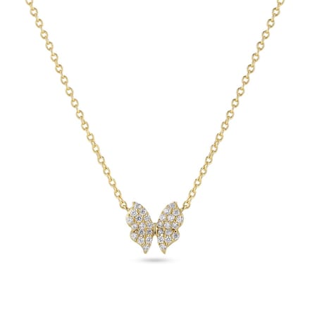 SIF JAKOBS ESSENZA FARFALLA NECKLACE SJ-N2700-CZ-YG