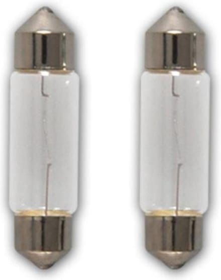 ProPlus Autolamp buislamp - 12V - 5W - SV8.5 - 11 x 38 mm - 2 stuks