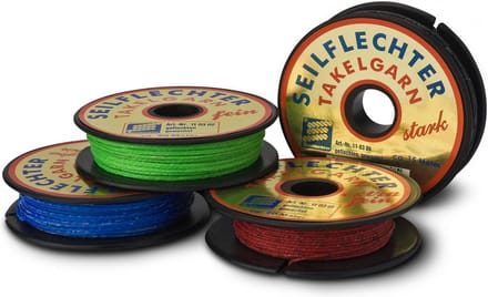 Seilflechter - Gekleurde Takelgaren - Gewaxt - 15m x 1.5mm - Maat: Bruin