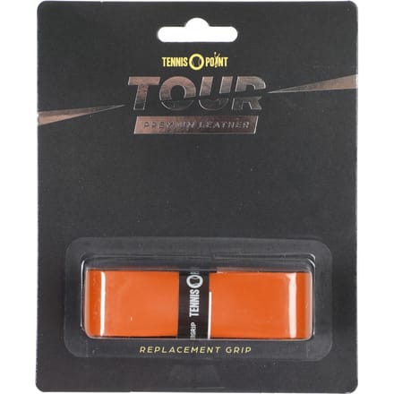 Tennis-Point Tour Leather Replacement Grip Verpakking 1 stuk