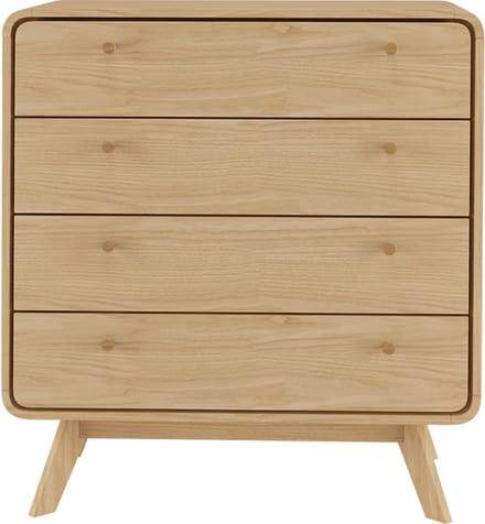 Cassie-Commode - 4-laden - Eikenlook