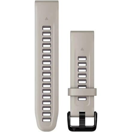 Garmin Quickfit® 20 Mm Siliconen Horlogebanden Beige,Zilver