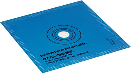 Ottoflex Vloerafdichtingmanchet - 1 stuk - elastisch - voor waterdichting bij douchegoten en vloer