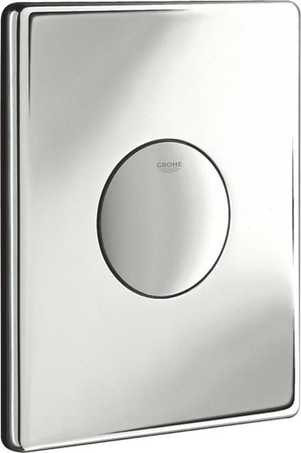 Grohe Skate Bedieningsplaat - enkelspoeling - verticaal/horizontaal - chroom