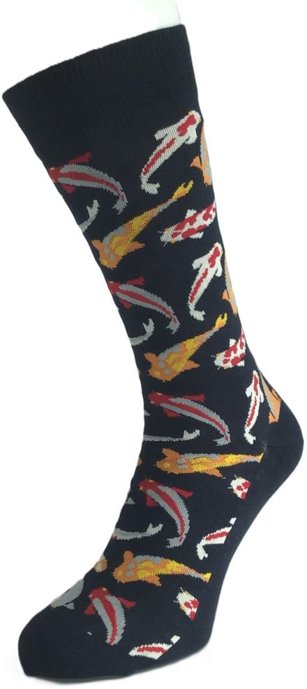 Bonnie Doon Sokken Koi Carps Dark Blue BT992146