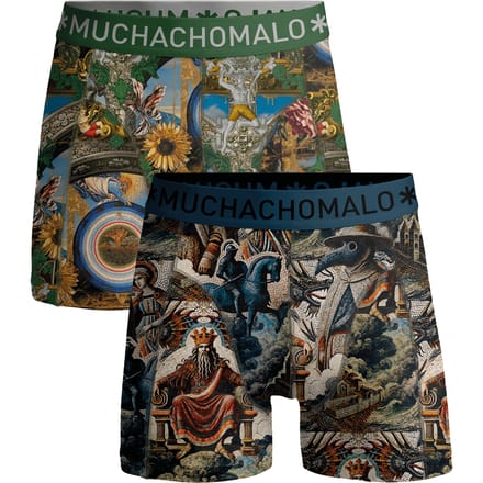 Muchachomalo Boys 2-pack boxer shorts premodern