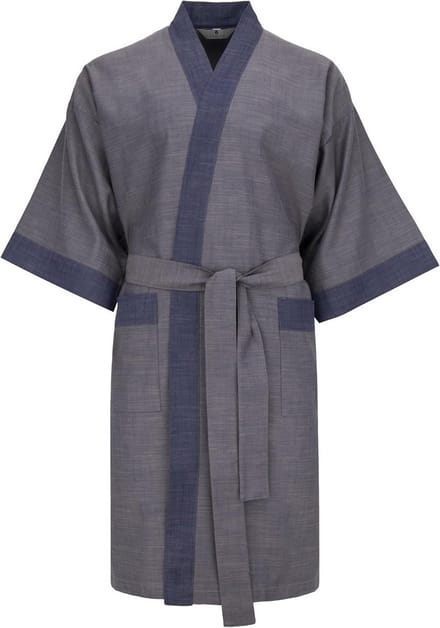 Luxe Heren Kimono Badjas 100% Katoen - Comfortabele Morgenjas