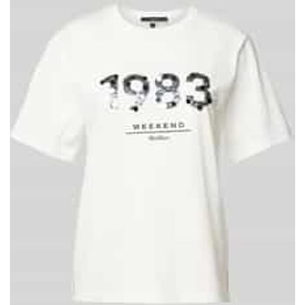 T-shirt met ronde hals, model 'CABINA'
